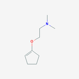 2-(cyclopenten-1-yloxy)-N,N-dimethylethanamine