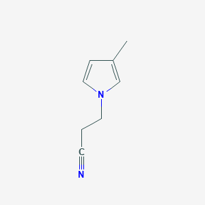 3-(3-Methyl-1-pyrrolyl)propanenitrile
