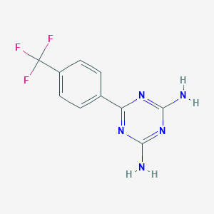 2,4-Diamino-6-[4-(trifluoromethyl)phenyl]-1,3,5-triazine