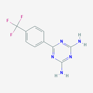 6-[4-(Trifluoromethyl)phenyl]-1,3,5-triazine-2,4-diamine