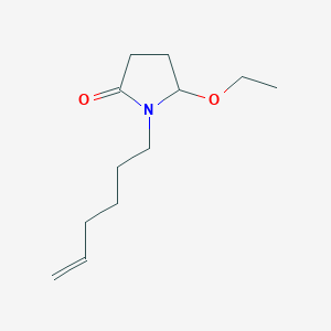 1-(5-Hexenyl)-5-ethoxypyrrolidine-2-one