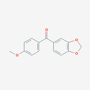 Methanone, 1,3-benzodioxol-5-yl(4-methoxyphenyl)-