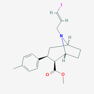 molecular formula C19H24INO2 B067126 Unii-cvo3TI9K02 CAS No. 188680-71-9