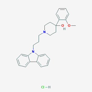 molecular formula C27H31ClN2O2 B067127 NNC 05-2090 hydrochloride CAS No. 184845-43-0