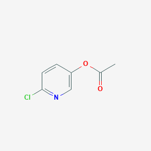 molecular formula C7H6ClNO2 B067147 6-Chloropyridin-3-yl acetate CAS No. 188057-24-1