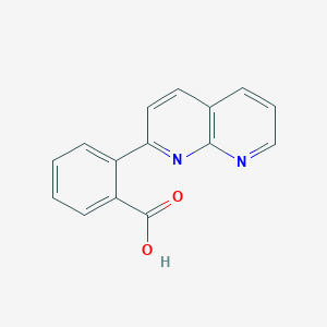 2-(1,8-Naphthyridin-2-yl)benzoic acid