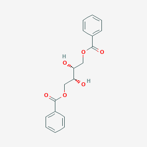 molecular formula C18H18O6 B067157 (2R,3R)-2,3-Dihydroxybutane-1,4-diyl dibenzoate CAS No. 176590-77-5