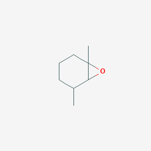 molecular formula C8H14O B067165 1,5-Dimethyl-7-oxabicyclo[4.1.0]heptane CAS No. 162239-52-3