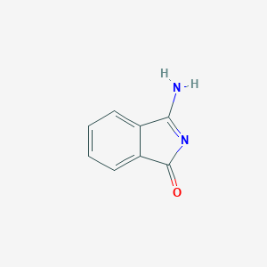 molecular formula C8H6N2O B067203 3-Iminoisoindolinone CAS No. 160956-19-4