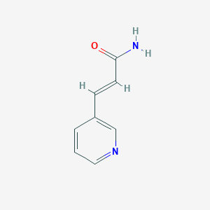 molecular formula C8H8N2O B067212 (E)-3-pyridin-3-ylprop-2-enamide CAS No. 180526-66-3
