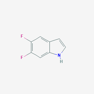 molecular formula C8H5F2N B067218 5,6-二氟吲哚 CAS No. 169674-01-5
