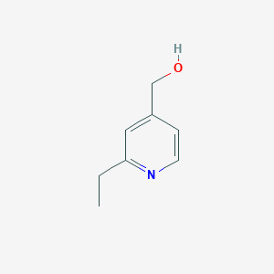 molecular formula C8H11NO B067234 (2-Ethylpyridin-4-yl)methanol CAS No. 165558-78-1