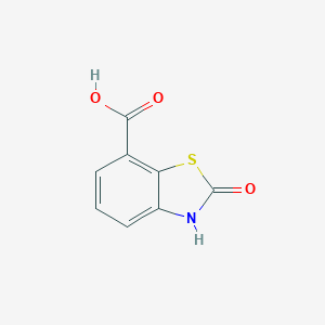 molecular formula C8H5NO3S B067242 2-Oxo-2,3-dihydro-1,3-benzothiazole-7-carboxylic acid CAS No. 178999-43-4