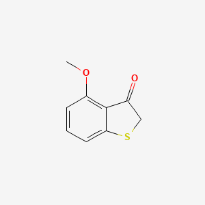 molecular formula C9H8O2S B6724280 4-Methoxybenzo[b]thiophene-3(2H)-one 