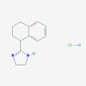 molecular formula C13H16N2.HCl B000673 Tetrahydrozoline hydrochloride CAS No. 522-48-5