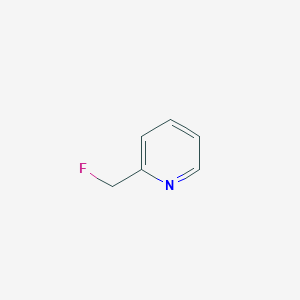 molecular formula C6H6FN B067307 2-(Fluoromethyl)pyridine CAS No. 173974-87-3