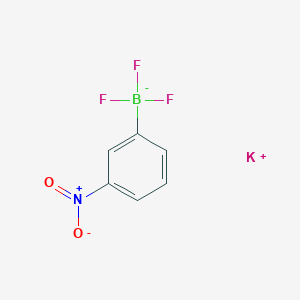 molecular formula C6H4BF3KNO2 B067343 Potassium (3-Nitrophenyl)trifluoroborate CAS No. 192863-40-4