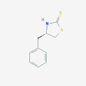 molecular formula C10H11NS2 B067361 (S)-4-Benzylthiazolidine-2-thione CAS No. 171877-39-7