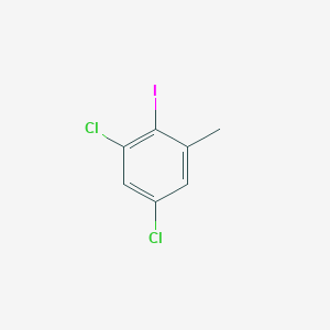 molecular formula C7H5Cl2I B067394 1,5-二氯-2-碘-3-甲基苯 CAS No. 175277-97-1