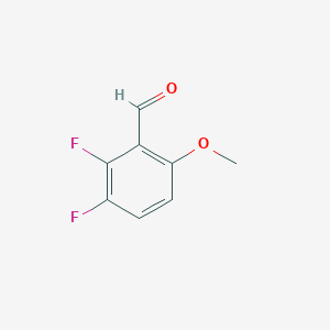 molecular formula C8H6F2O2 B067421 2,3-Difluoro-6-methoxybenzaldehyde CAS No. 187543-87-9