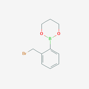 2-[2-(Bromomethyl)phenyl]-1,3,2-dioxaborinane