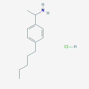 1-(4-pentylphenyl)ethanamine Hydrochloride