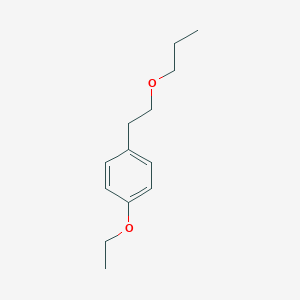 B067456 1-Ethoxy-4-(2-propoxyethyl)benzene CAS No. 174461-08-6