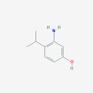 molecular formula C9H13NO B067461 3-Amino-4-isopropylphenol CAS No. 195046-11-8