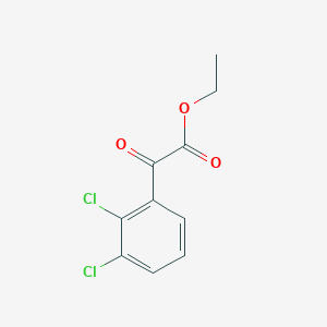 molecular formula C10H8Cl2O3 B067468 Ethyl 2,3-dichlorobenzoylformate CAS No. 180868-99-9
