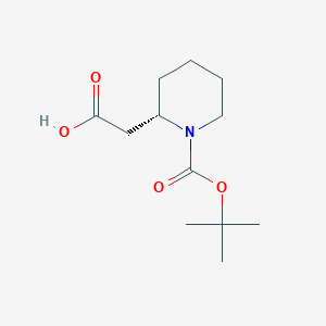 (S)-2-(1-(tert-Butoxycarbonyl)piperidin-2-yl)acetic acid