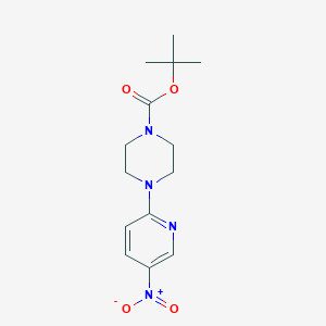 B067474 Tert-butyl 4-(5-nitropyridin-2-yl)piperazine-1-carboxylate CAS No. 193902-78-2