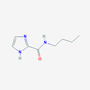 molecular formula C8H13N3O B6747659 Imidazole-2-carboxylic acid n-butylamide 