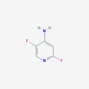 molecular formula C5H4F2N2 B067493 2,5-Difluoropyridin-4-amine CAS No. 189281-61-6