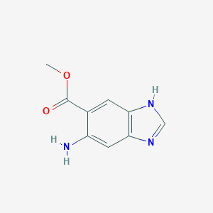 Methyl 5-amino-1H-benzo[d]imidazole-6-carboxylate