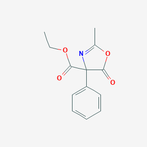 Ethyl 2-methyl-5-oxo-4-phenyl-1,3-oxazole-4-carboxylate