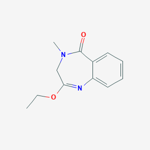 2-Ethoxy-4-methyl-3,4-dihydro-5H-1,4-benzodiazepin-5-one