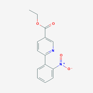 Ethyl 6-(2-nitrophenyl)pyridine-3-carboxylate