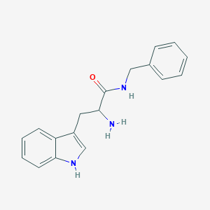 2-Amino-N-benzyl-3-(1H-indol-3-yl)-propionamide