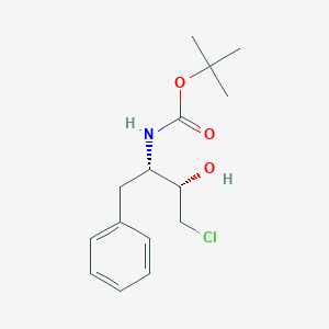 tert-Butyl ((2S,3S)-4-chloro-3-hydroxy-1-phenylbutan-2-yl)carbamate