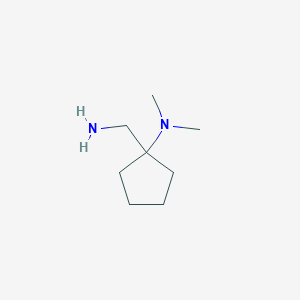 N-[1-(aminomethyl)cyclopentyl]-N,N-dimethylamine