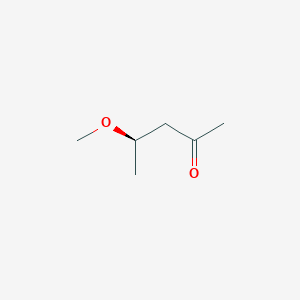 molecular formula C6H12O2 B067656 (R)-2-Methoxy-4-pentanone CAS No. 167466-95-7