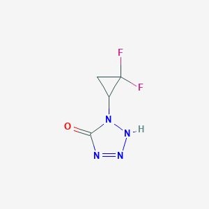 1-(2,2-difluorocyclopropyl)-2H-tetrazol-5-one