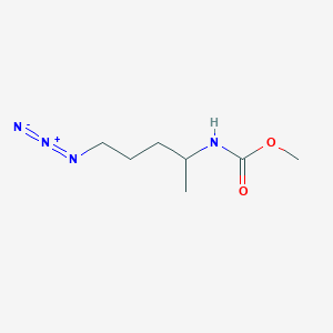 methyl N-(5-azidopentan-2-yl)carbamate