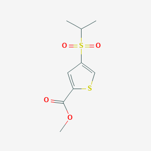 Methyl 4-(isopropylsulfonyl)thiophene-2-carboxylate