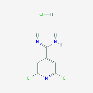 2,6-dichloropyridine-4-carboximidamide Hydrochloride