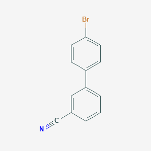 molecular formula C13H8BrN B067727 4-Bromo-3'-cyanobiphenyl CAS No. 192699-42-6
