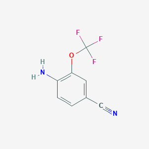 4-Amino-3-(trifluoromethoxy)benzonitrile