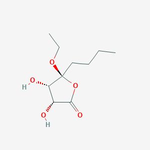(3R,4S,5S)-5-butyl-5-ethoxy-3,4-dihydroxyoxolan-2-one