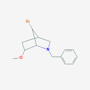 2-Benzyl-7-bromo-6-methoxy-2-azabicyclo[2.2.1]heptane