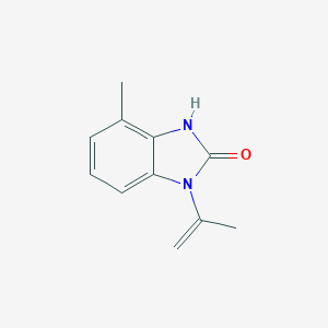 3-Isopropenyl-7-methyl-2(3H)-benzimidazolone